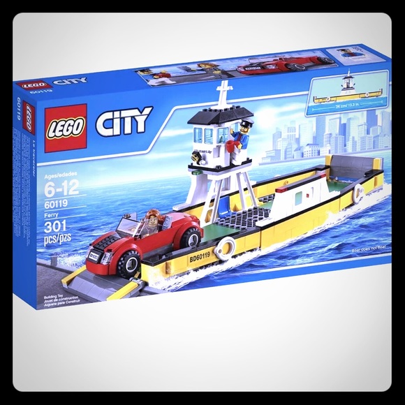 Great Vehicles Ferry 60119 Building Toy Creative